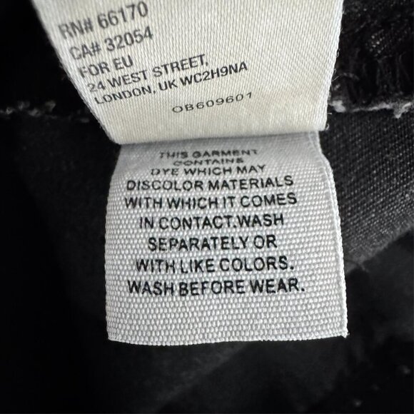 Free People We The Free Just Float On Flare Jeans Black Size 26 Bell Bottom - Picture 11 of 12